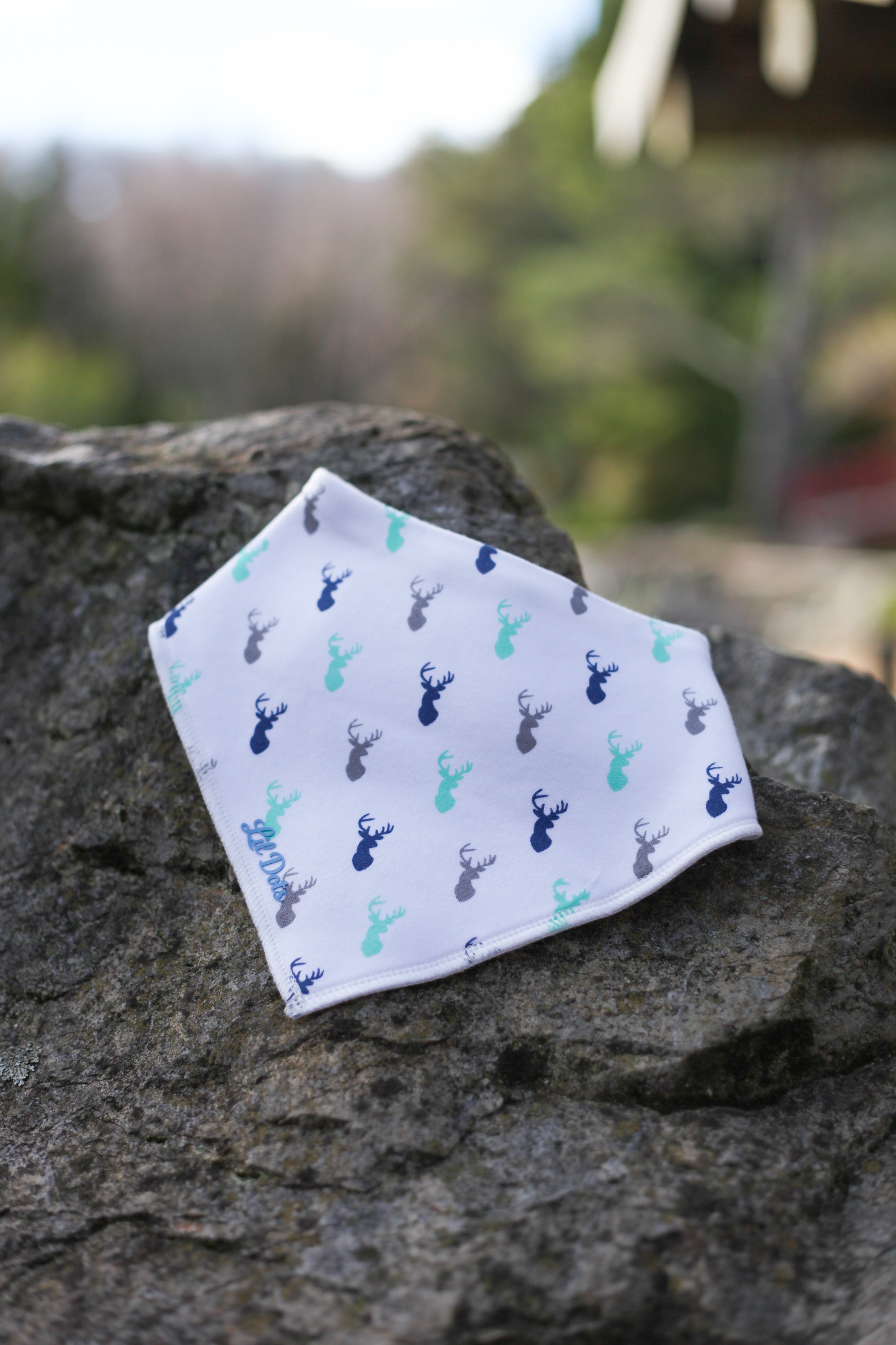 Lil Dots Dribble Bibs - Soft, Stylish & Made for Everyday Messes.