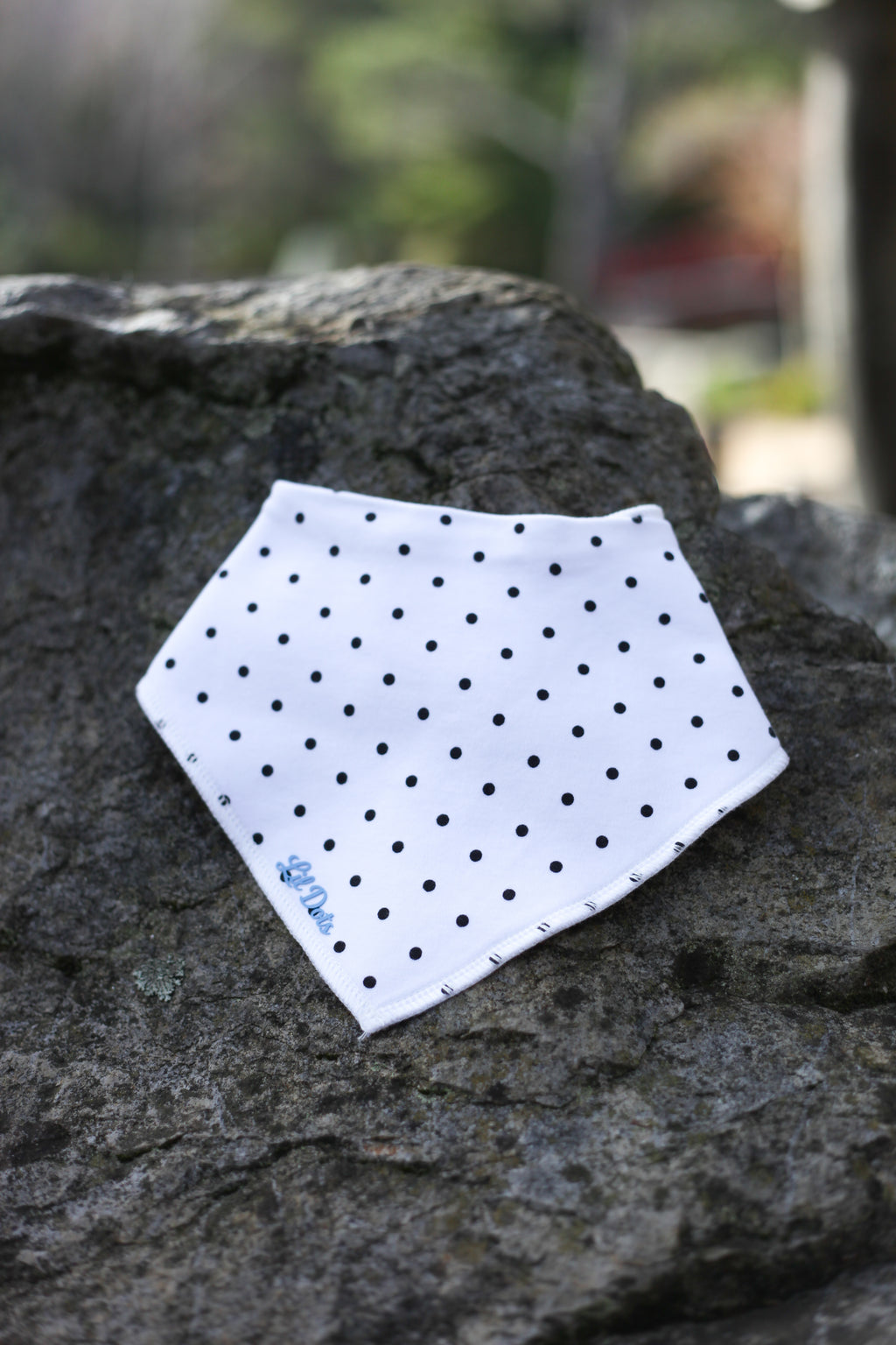 Lil Dots Dribble Bibs - Soft, Stylish & Made for Everyday Messes.