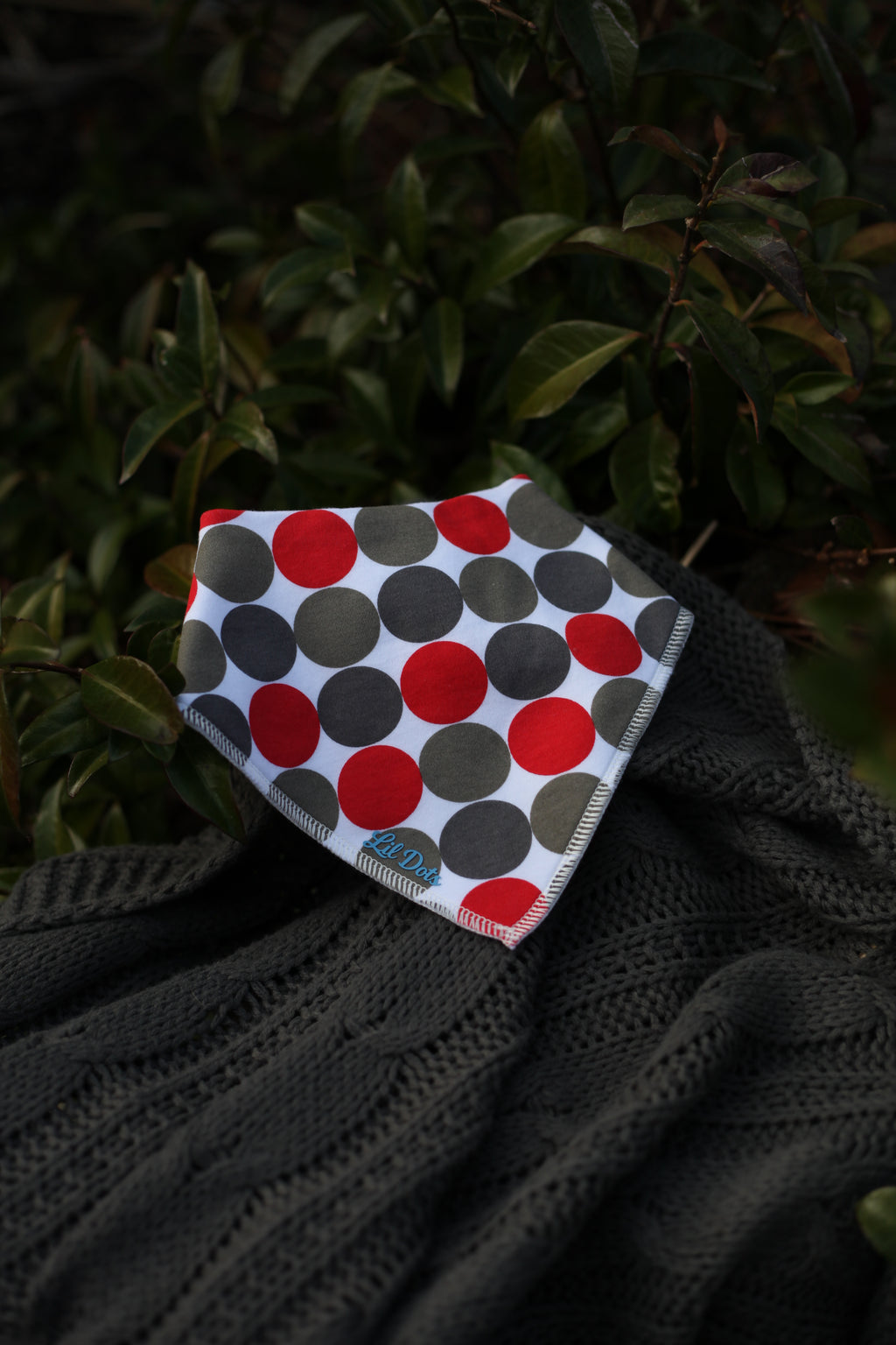 Lil Dots Dribble Bibs - Soft, Stylish & Made for Everyday Messes.