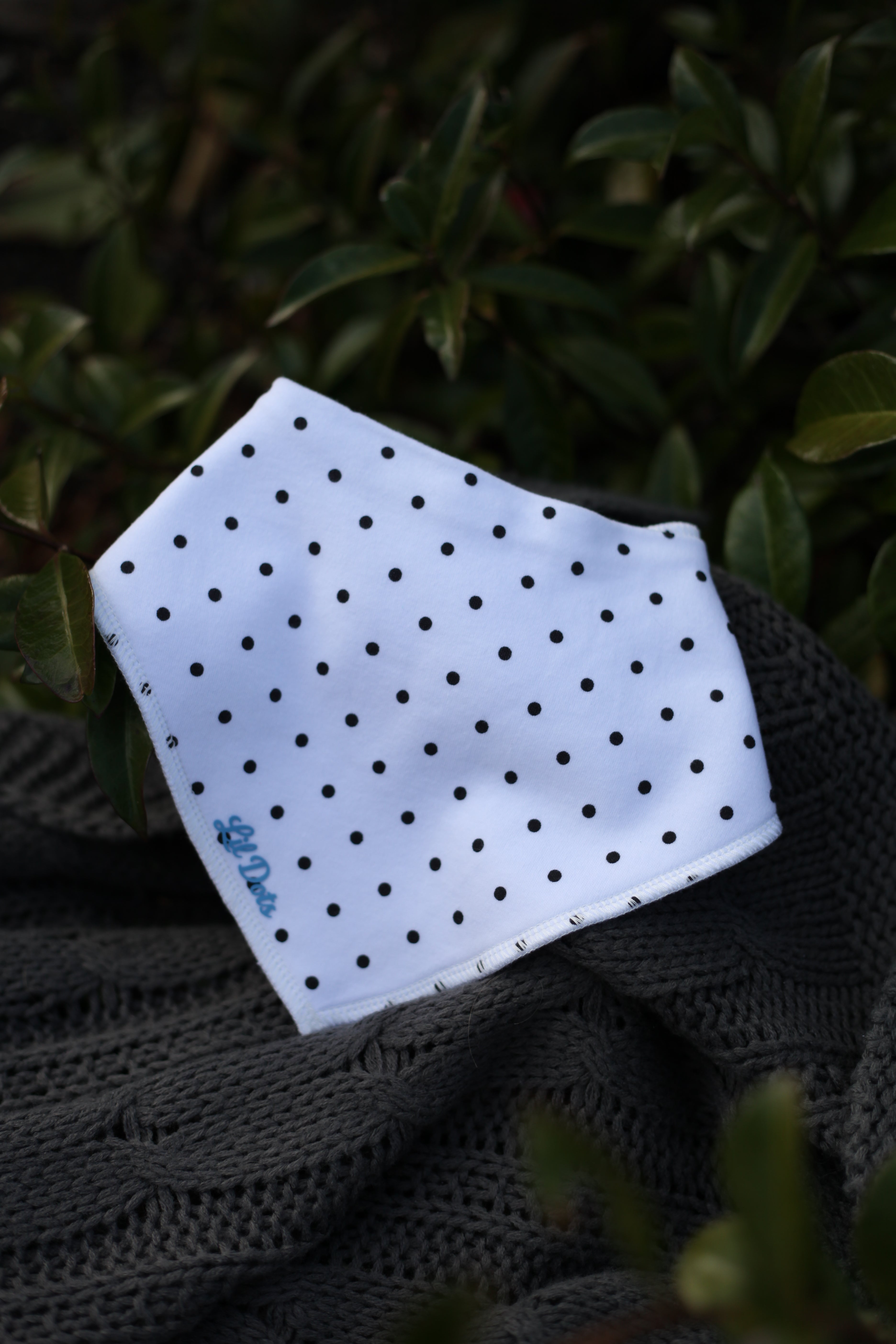 Lil Dots Dribble Bibs - Soft, Stylish & Made for Everyday Messes.