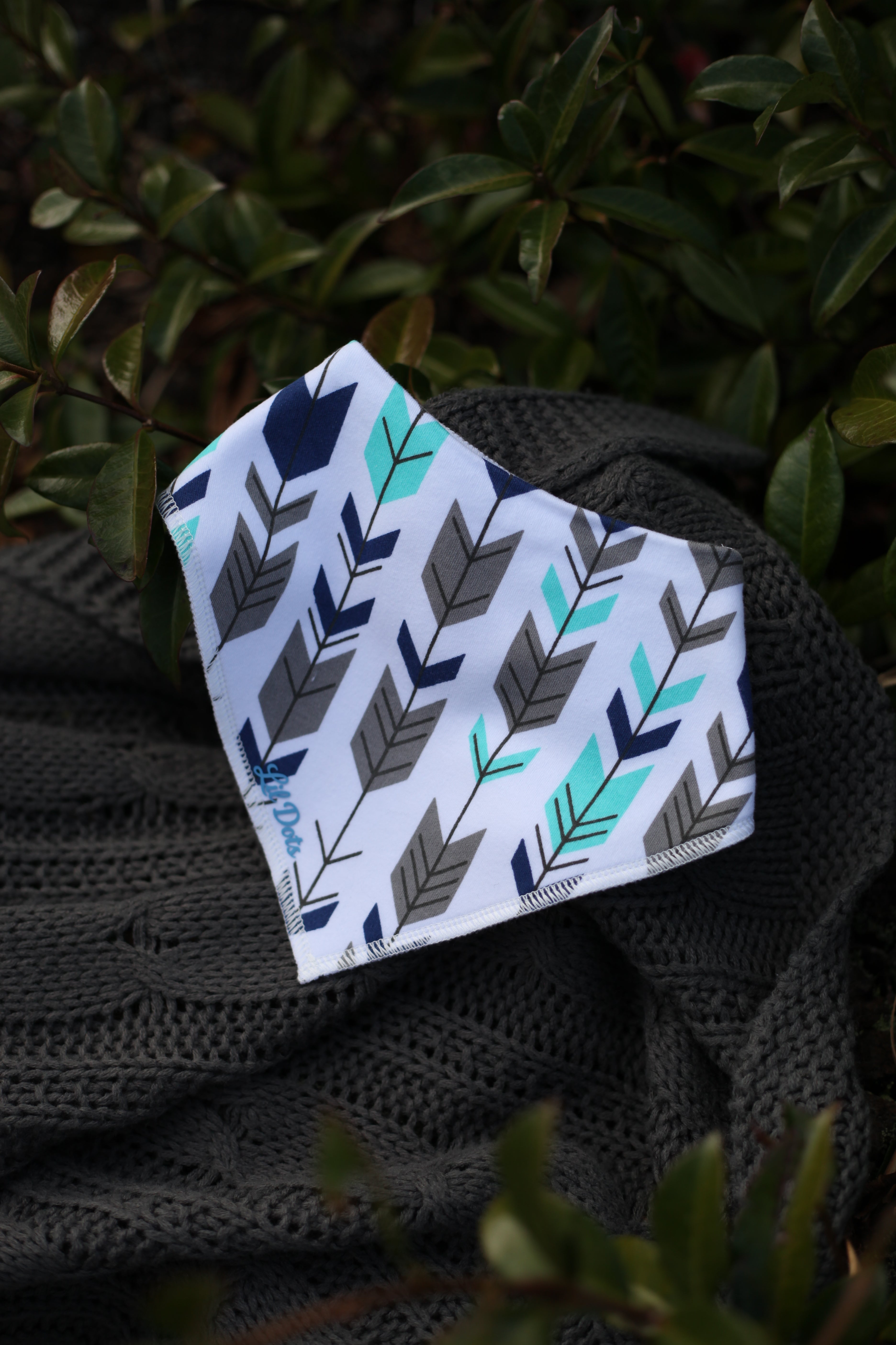 Lil Dots Dribble Bibs - Soft, Stylish & Made for Everyday Messes.