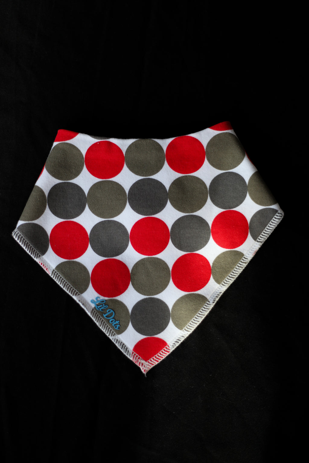 Lil Dots Dribble Bibs - Soft, Stylish & Made for Everyday Messes.