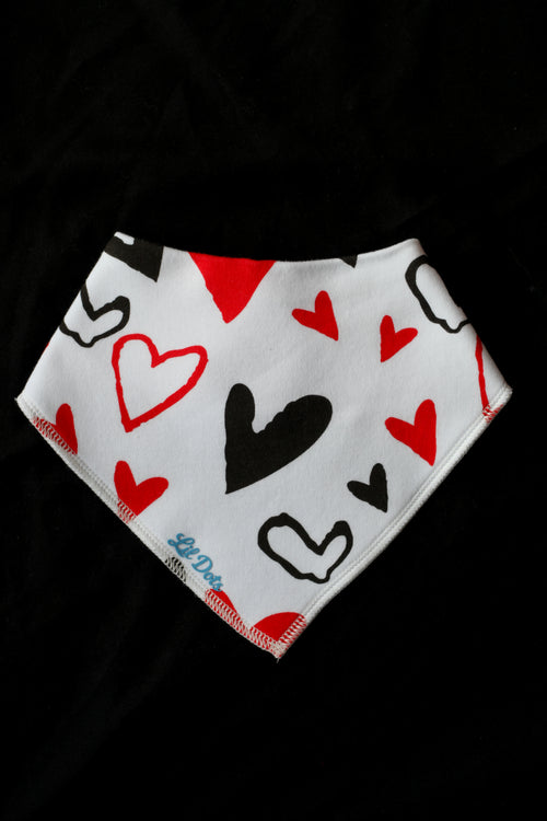 Lil Dots Dribble Bibs - Soft, Stylish & Made for Everyday Messes.